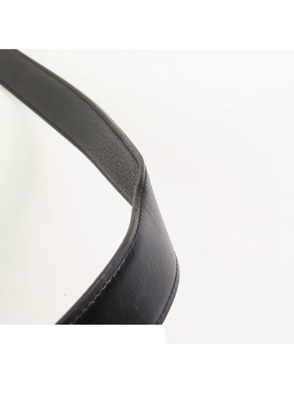 Hermes Constance Belt Black Silver Box Calf Taurillon Touareg Reversible 90